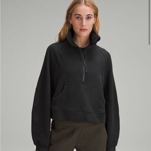 Lululemon Scuba Oversized Funnel-Neck Half Zip